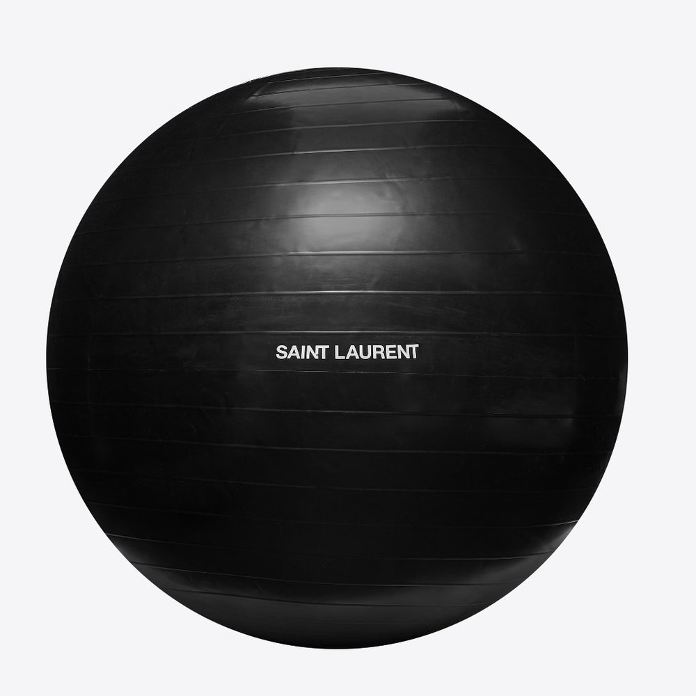 Yves Saint Laurent yoga ball